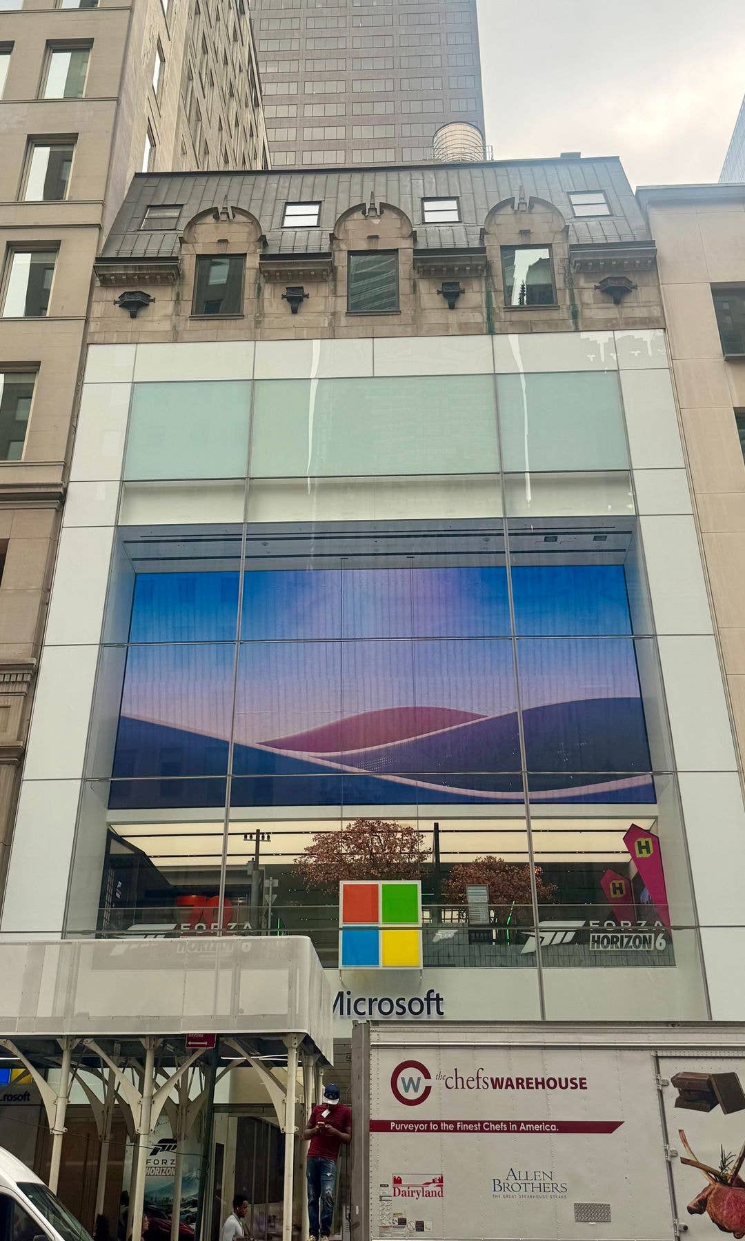The Microsoft store on Fifth Avenue, previously Cornelius Vanderbilt III's townhouse