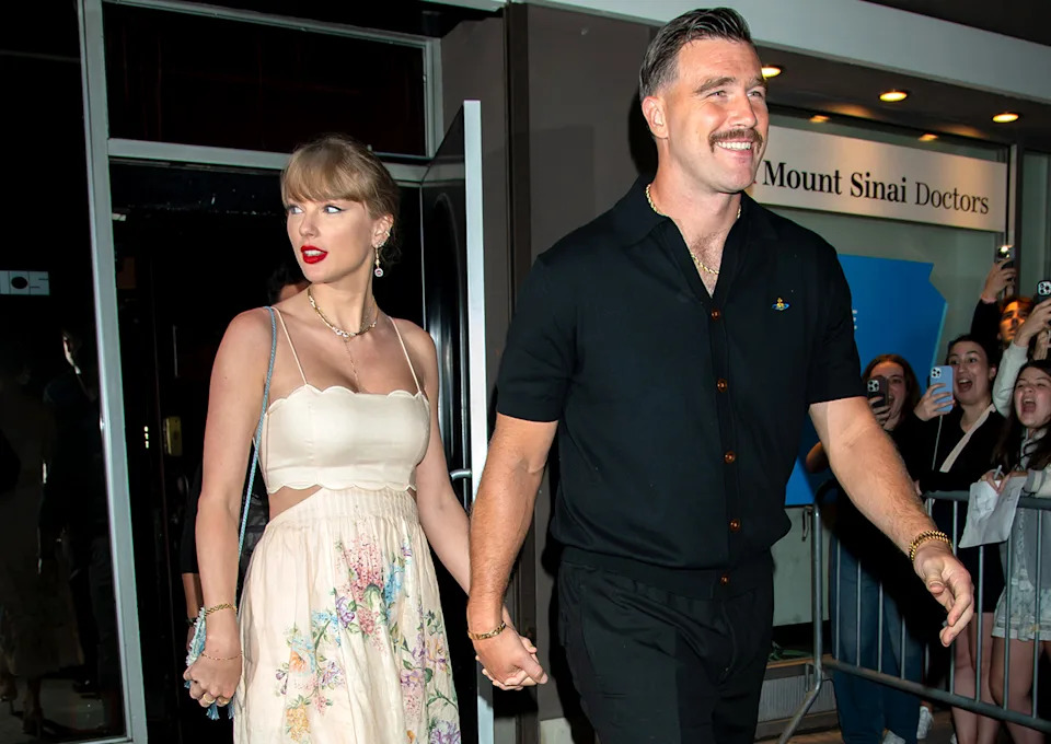 Taylor Swift and Travis Kelce
