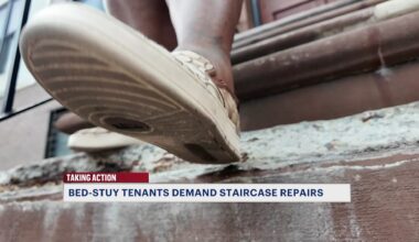 News 12 | Brooklyn | Residents Frustrated As Damaged Staircase Remains Unrepaired At Bed Stuy Brownstone