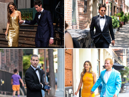 Taylor Swift's Besties Roll in to NYC Wedding Celebration