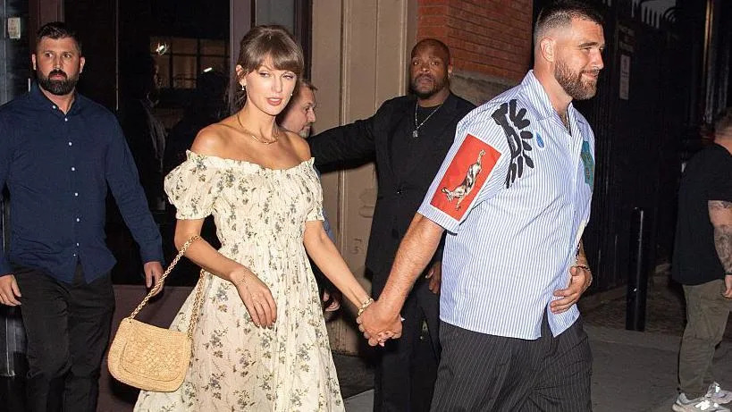 Taylor Swift and Travis Kelce spotted in New York this week.