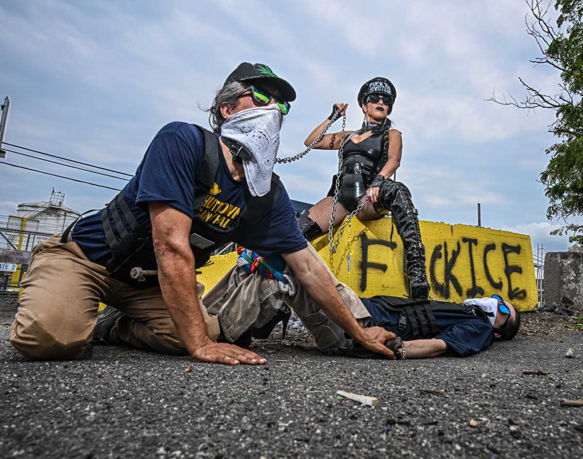 July 4 weekend at Delaney Hall: How demonstrators spent their holiday protesting ICE