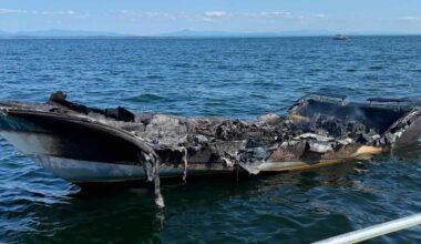 Crews from Vermont, New York extinguish Lake Champlain boat fire