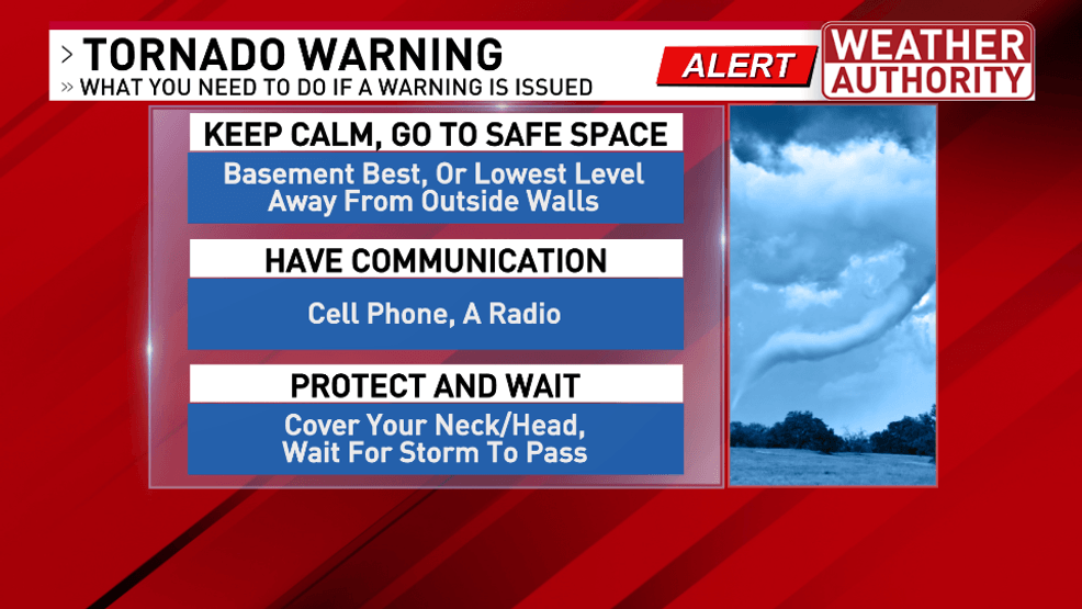 TORNADO WARNING SAFETY