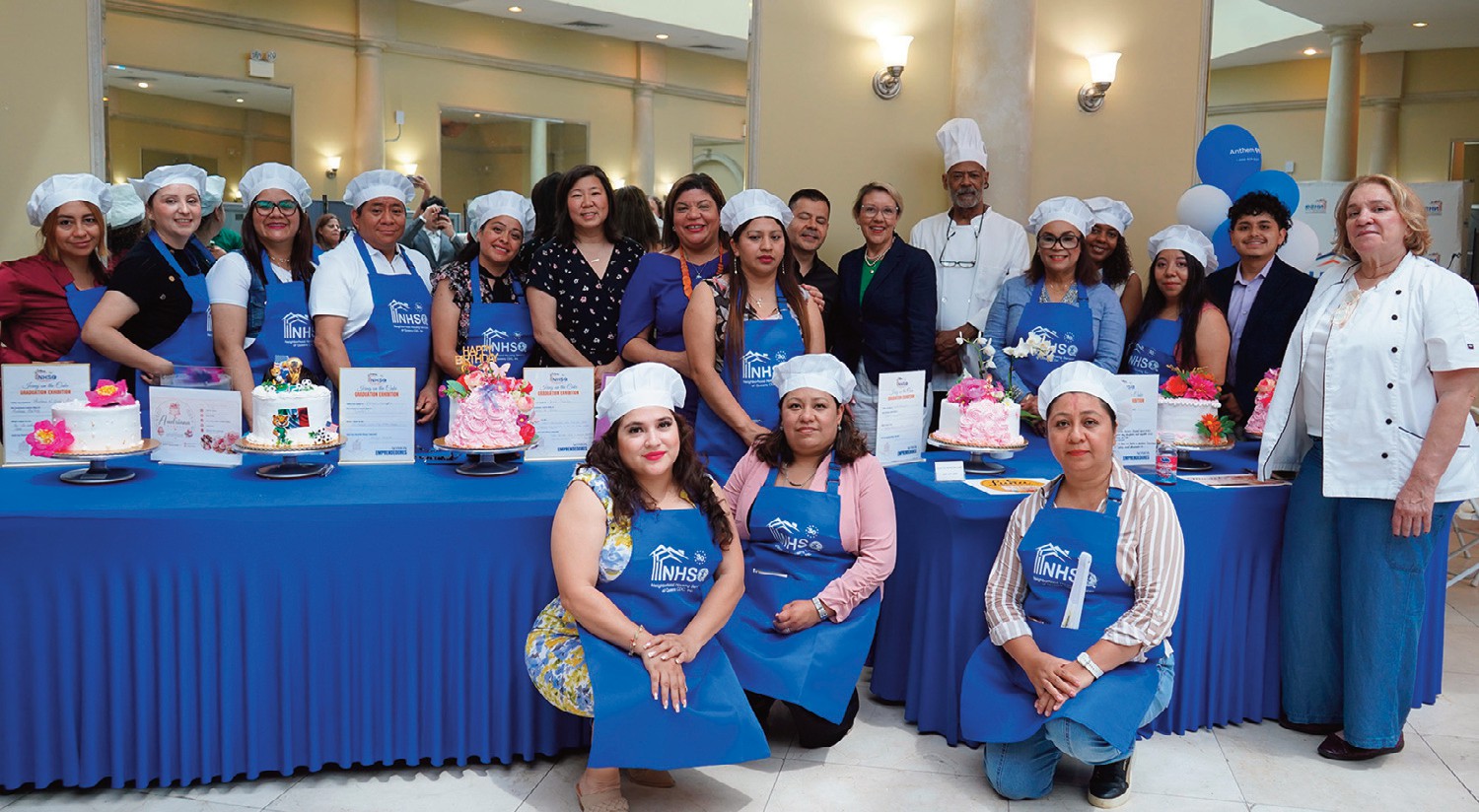 Neighborhood Housing Services of Queens (NHSQ) celebrated the gradua­tion of the second cohort of its “Icing on the Cake” Baking and Entrepreneurship Program, recognizing 18 aspiring entre­preneurs who successfully completed the eight-week training program designed to transform a passion for baking into a pathway to economic opportunity.