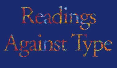 Albert Mobilio’s Readings Against Type