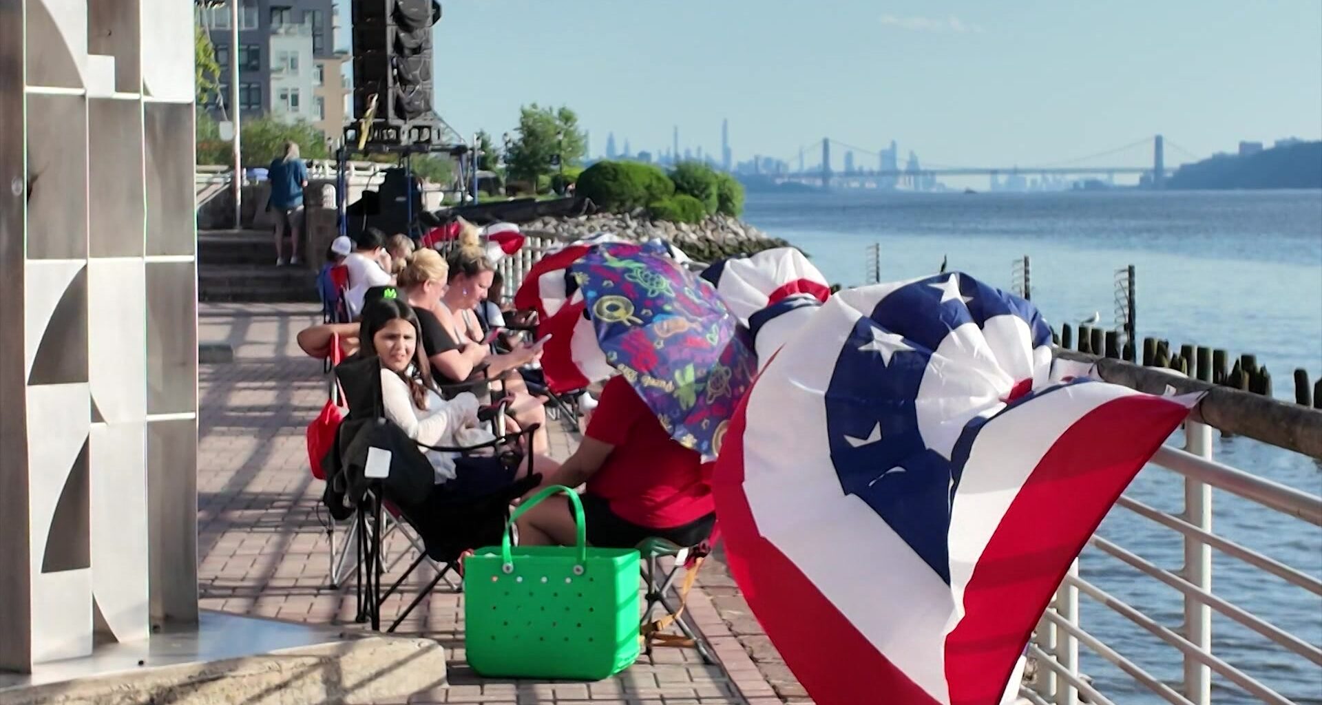 News 12 | Westchester | Crowds Gather At Yonkers Waterfront In Anticipation Of Americas 250th Anniversary Fireworks Show