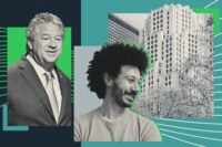 SL Green’s Marc Holliday and Clay's Kareem Amin with 11 Madison Avenue