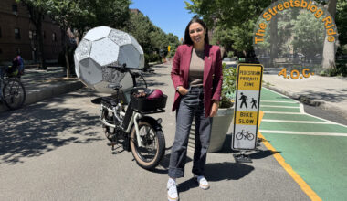Friday Video: It’s AOC! On A Bike! With Streetsblog!