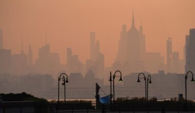 Storms expected to clear wildfire smoke from Northeast US ahead of World Cup final