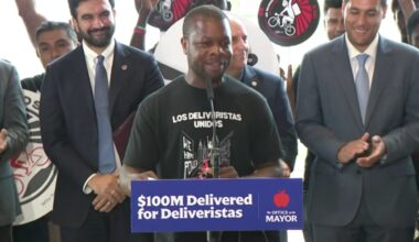 Aboubacar Ki speaks at Mayor Mamdani Press conference
