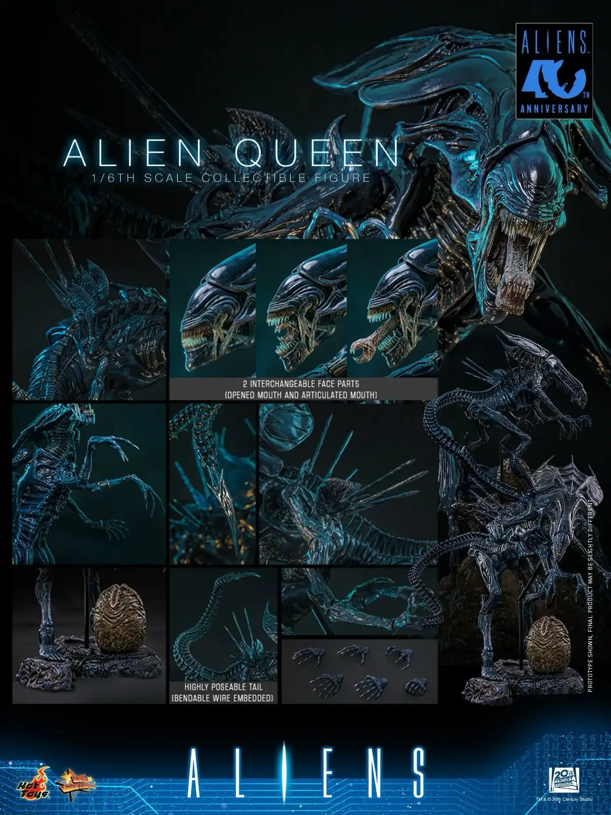 Alien Queen Aliens 40th Anniversary Official Images 1