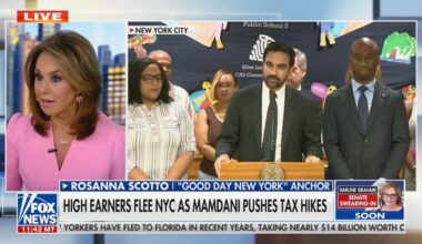 Fox NY Anchor Says Big Earners are Already Leaving NYC