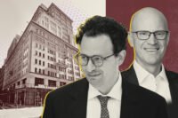 Anthropic's Dario Amodei and AEW Capital Management's Jon Martin with 330 Hudson Street