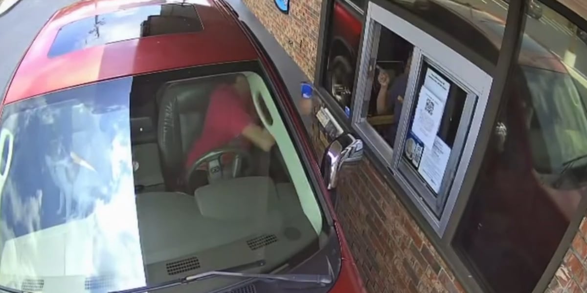 WATCH: Dairy Queen drive-thru customer seen throwing soda at employee
