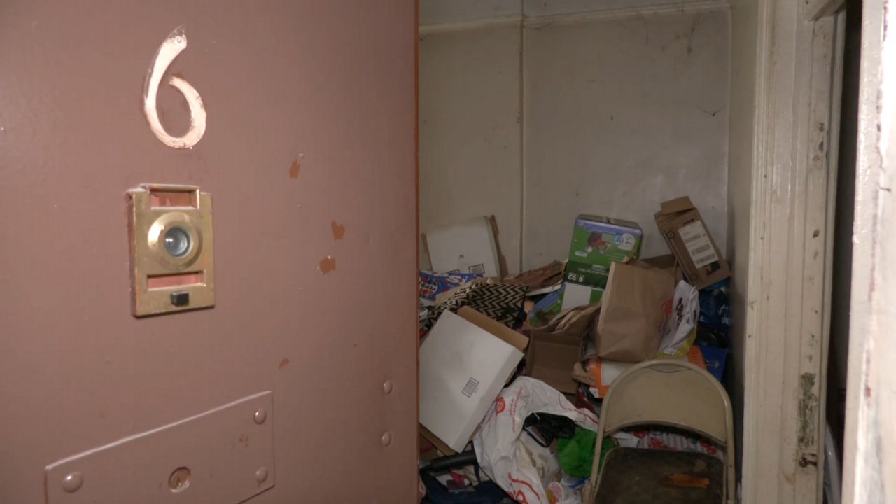 An apartment where 16-year-old Adonis Jarvis lived