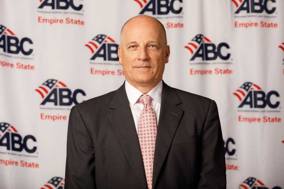 Brian Sampson is the president of the Empire State Chapter of Associated Builders and Contractors.