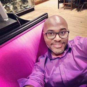 Brooklyn playwright Adrian Crawford. Photo courtesy of playwright.