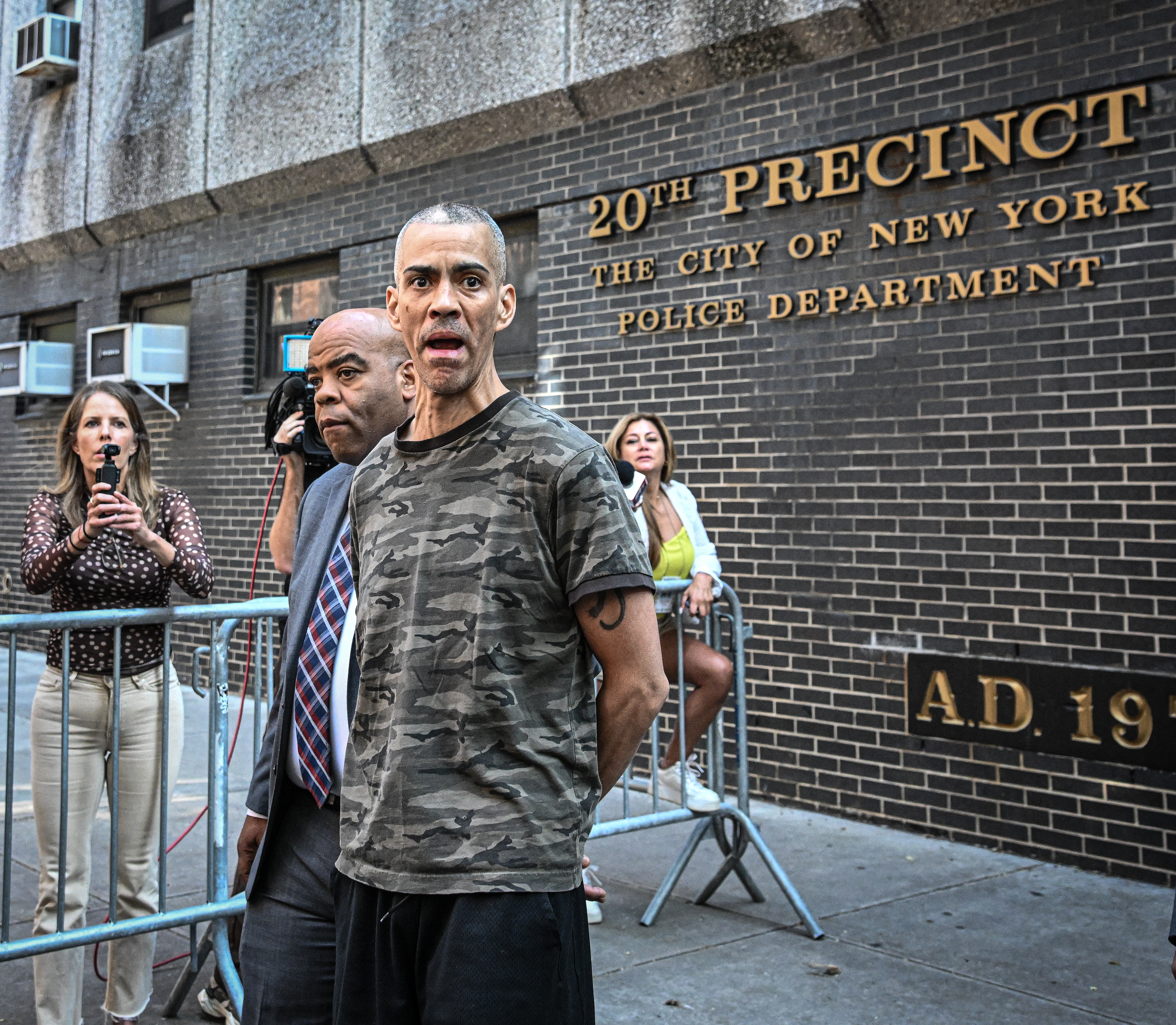 Upper West Side stabbing suspect rants and raves after arrest.