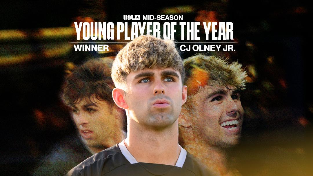 THE PEOPLE'S CHOICE: Brooklyn FC's Olney named USL Championship mid-season young player of the year