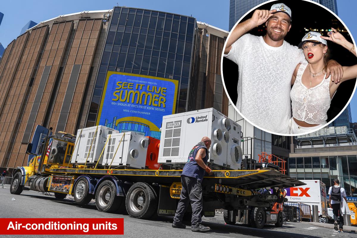 Taylor Swift overlooks key detail in MSG wedding planning — NYC's record-breaking heatwave