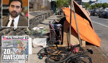 Mayor Zohran Mamdani's non-answer on homeless encampment near NYC Intrepid Museum