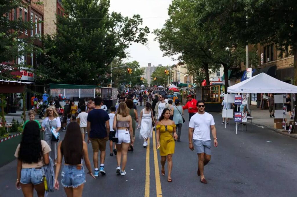 Swapping cars for an epic block party: Brooklyn prepares for the beloved free Summer Stroll on Third Avenue this July 31st with live music and outdoor dining