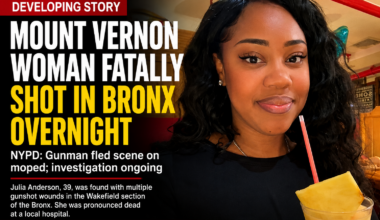 Mount Vernon Woman Fatally Shot In Bronx; NYPD Searching For Gunman
