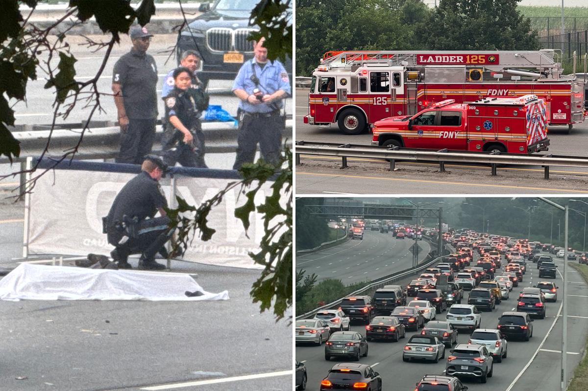Man, woman hurled from out-of-control motorcycle that hit 4 other vehicles, including BMW, during NYC evening rush: cops