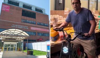 Wacko on electric scooter randomly grabs kid, punches him in the face on NYC street: cops