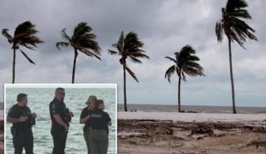Beachgoer killed by lightning strike while swimming in Florida