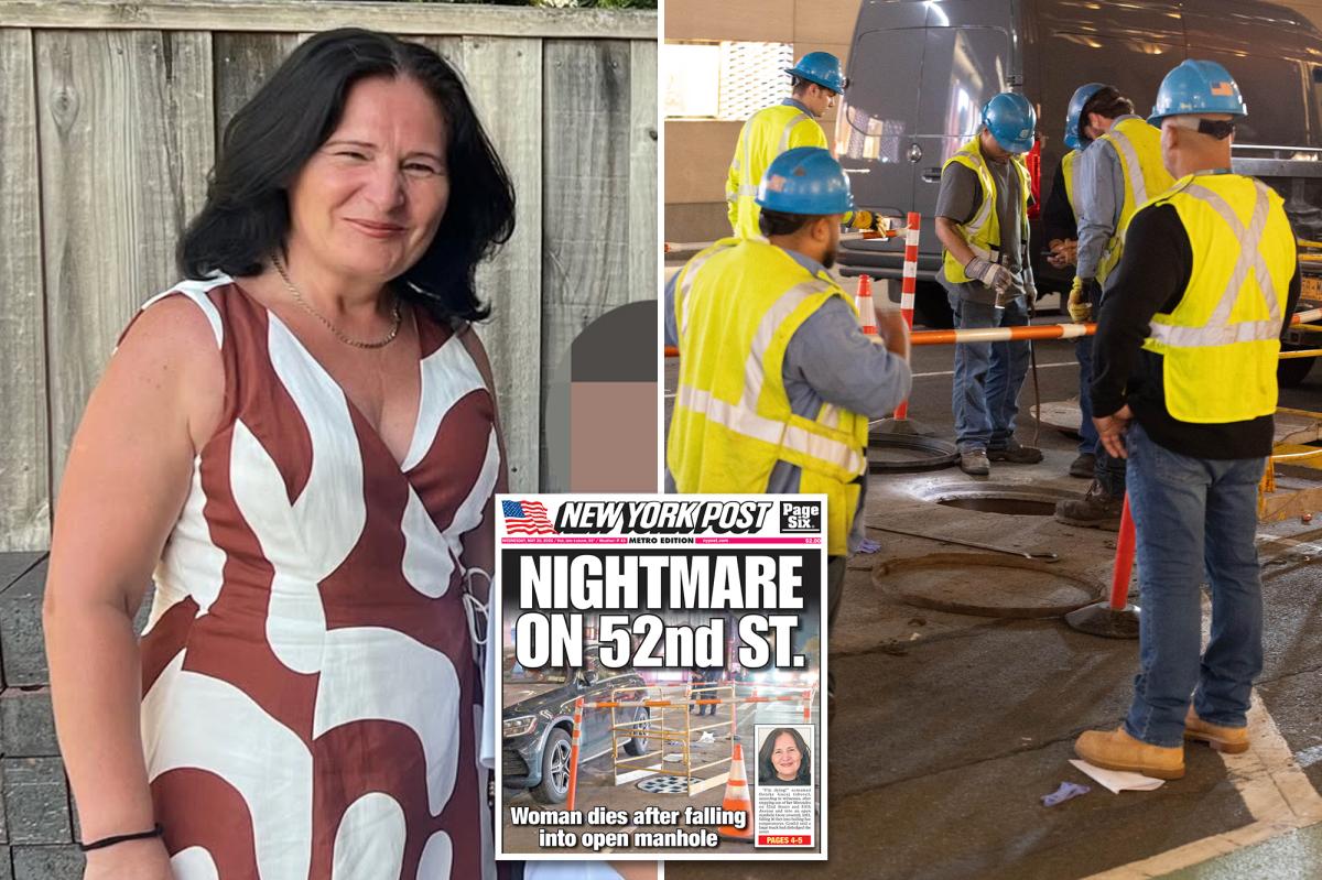 Family of grandmother who was killed falling into open NYC manhole files wrongful death suit against ConEd