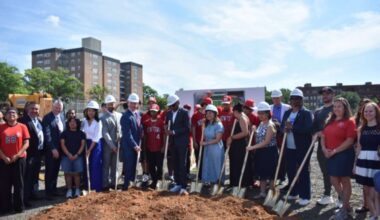 Groundbreaking At Newtown High School