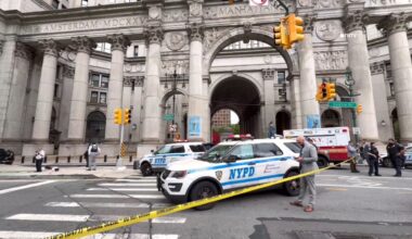 Scene of e-bike collision