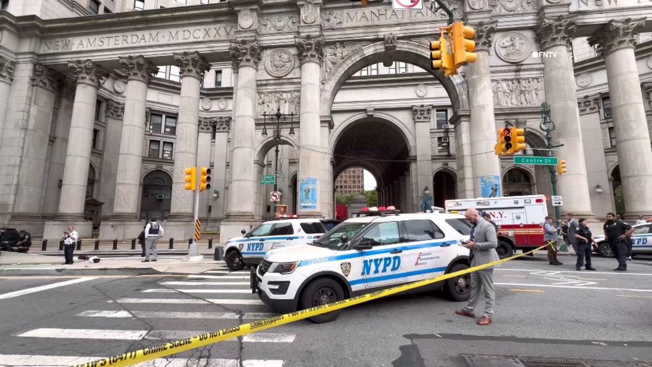 Scene of e-bike collision