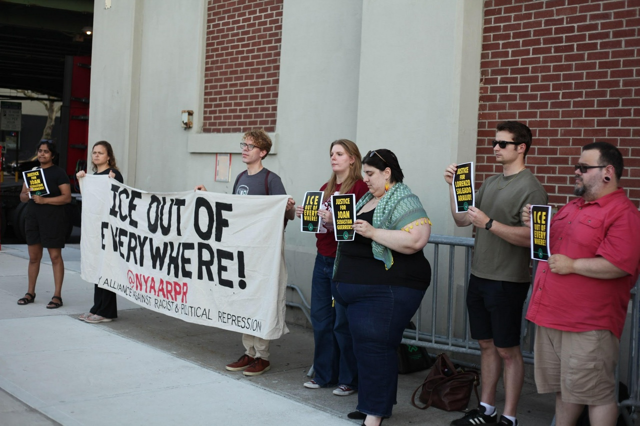 NYC protest against ICE murders. | Fight Back! News