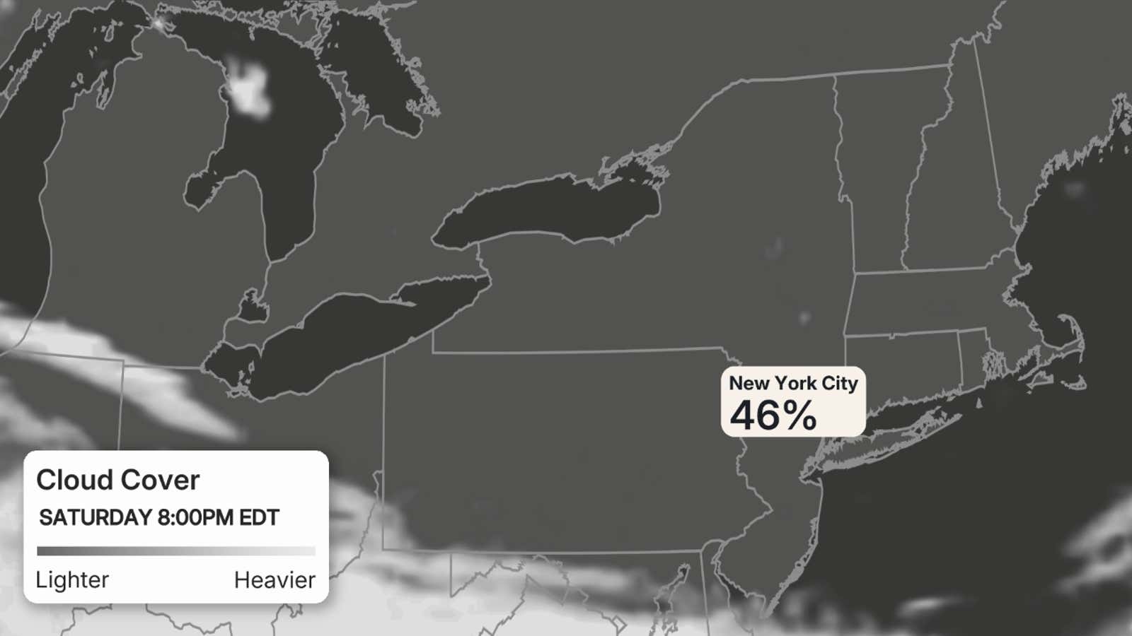 Cloud Cover NYC Sat