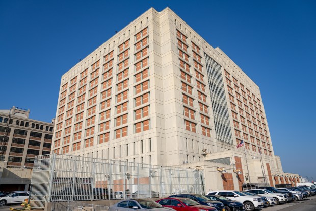 The Metropolitan Detention Center in Sunset Park, Brooklyn.