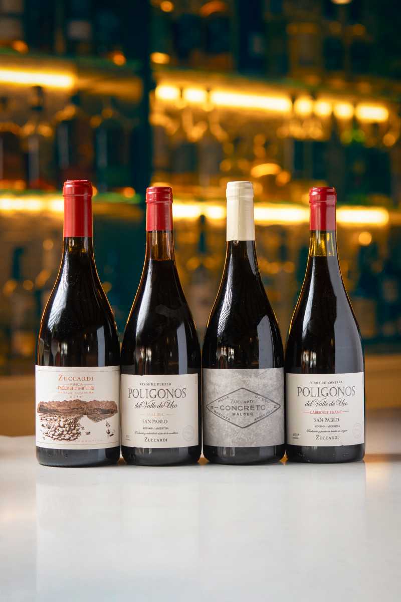 The wine program is about 80% Argentine wines.