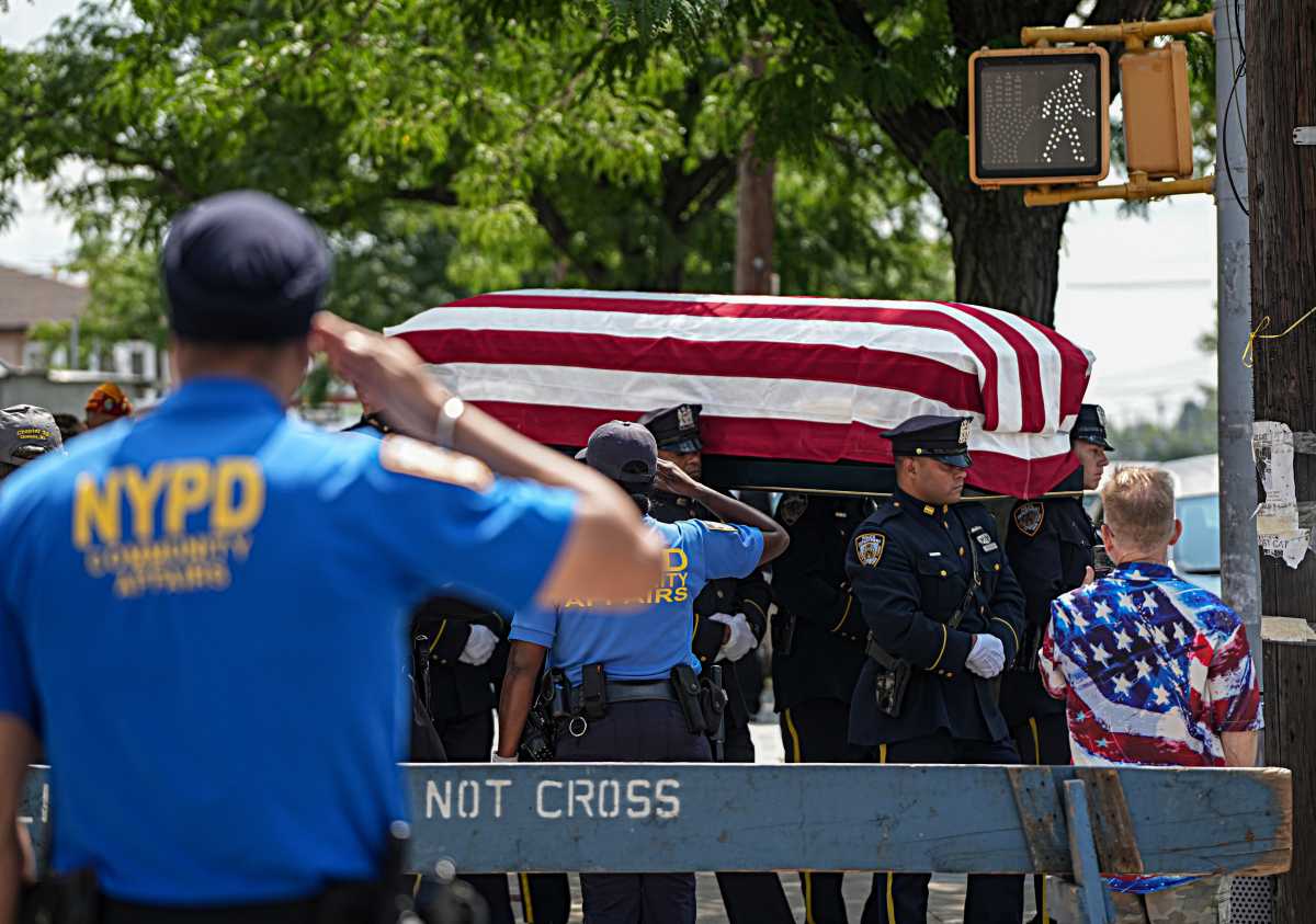 Fallen Queens soldier Sgt. Angel Rampersad laid to rest in emotional funeral as mom says, ‘My daughter was a real hero’