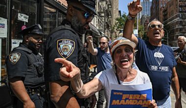 Upper West Side residents rally, demanding action, after hate crime stabbings
