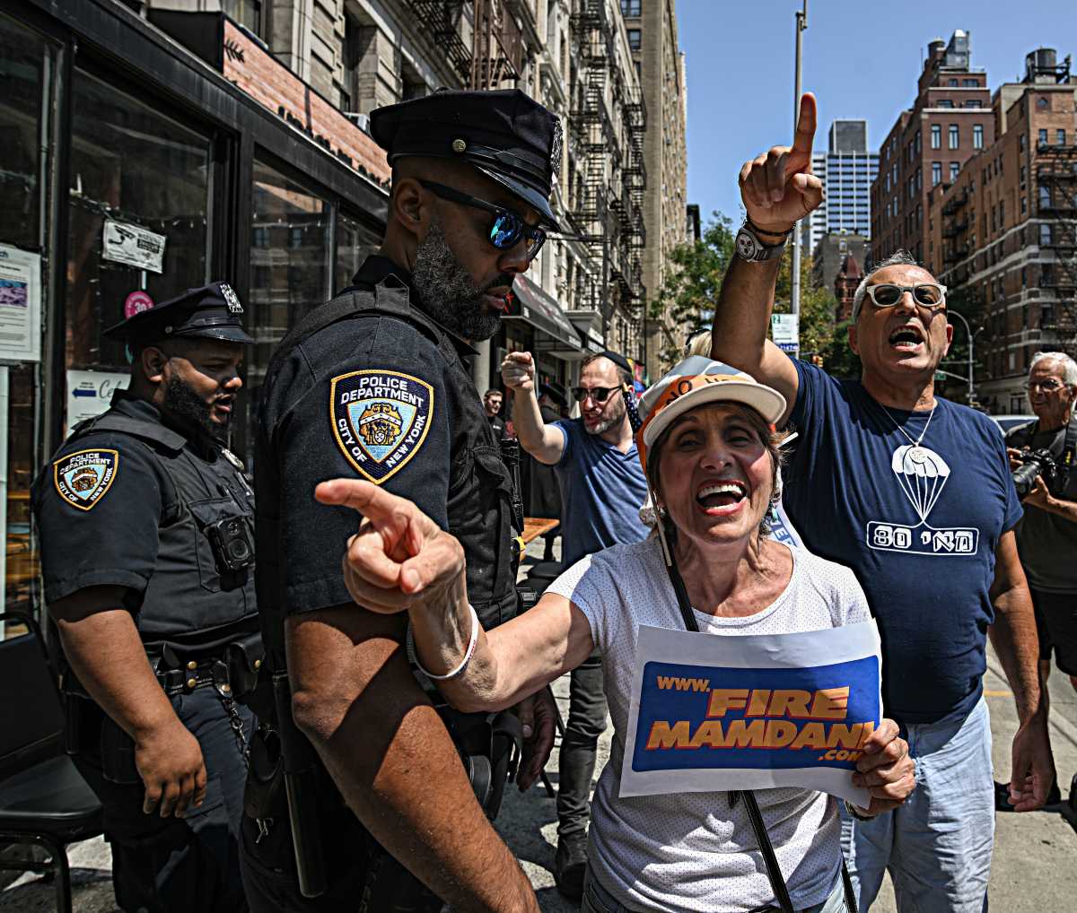 Upper West Side residents rally, demanding action, after hate crime stabbings