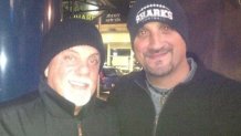 Billy Joel and Mike DelGuidice