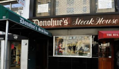 Donohue’s Steak House storefront