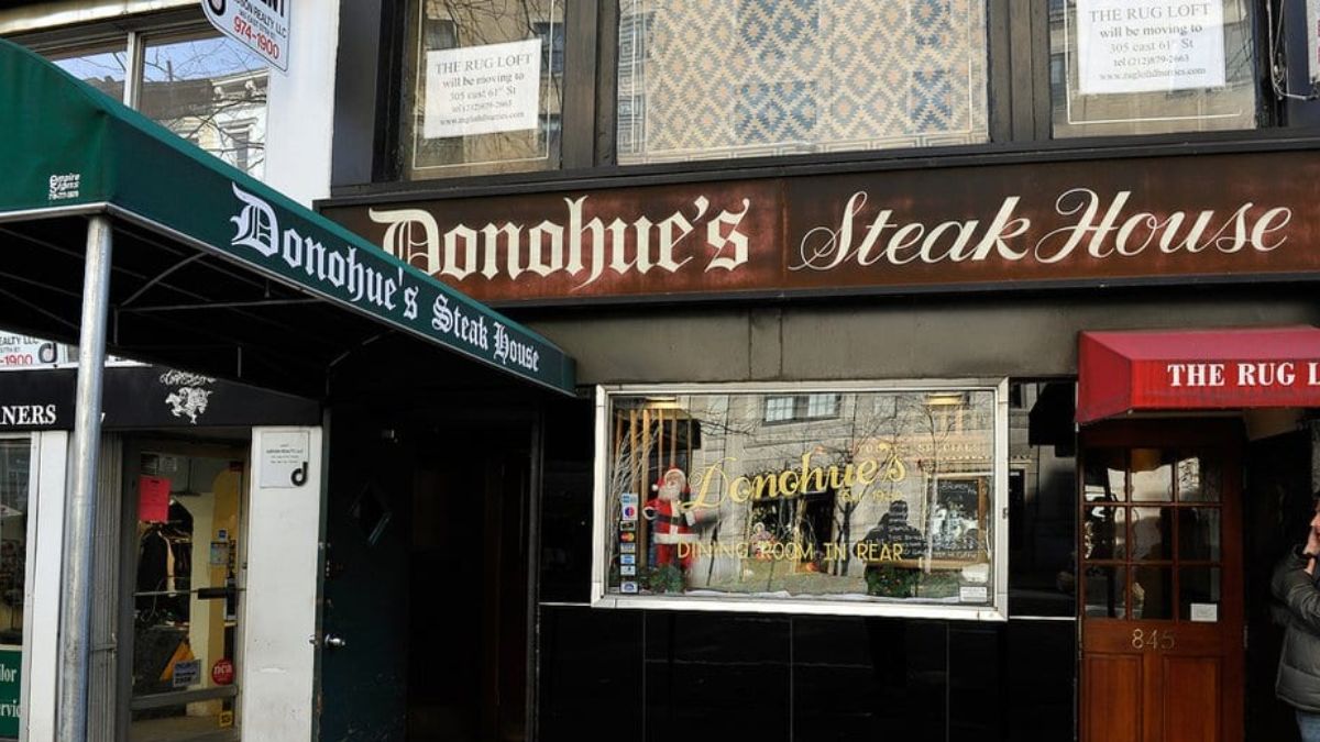 Donohue’s Steak House storefront
