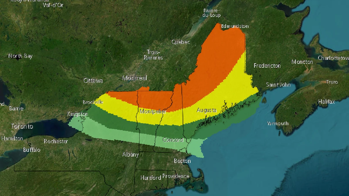 Enhanced risk of severe thunderstorms for New England-NOAA-SPC-July 14, 2026