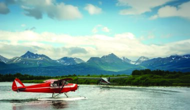 Lake Hood Seaplane Base in Alaska is both the largest and busiest facility of its kind in the world. [Credit: Adobe Stock]