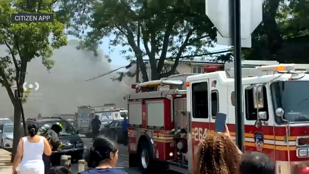 Police shoot armed man after explosion inside Far Rockaway home, bodies found – NBC New York