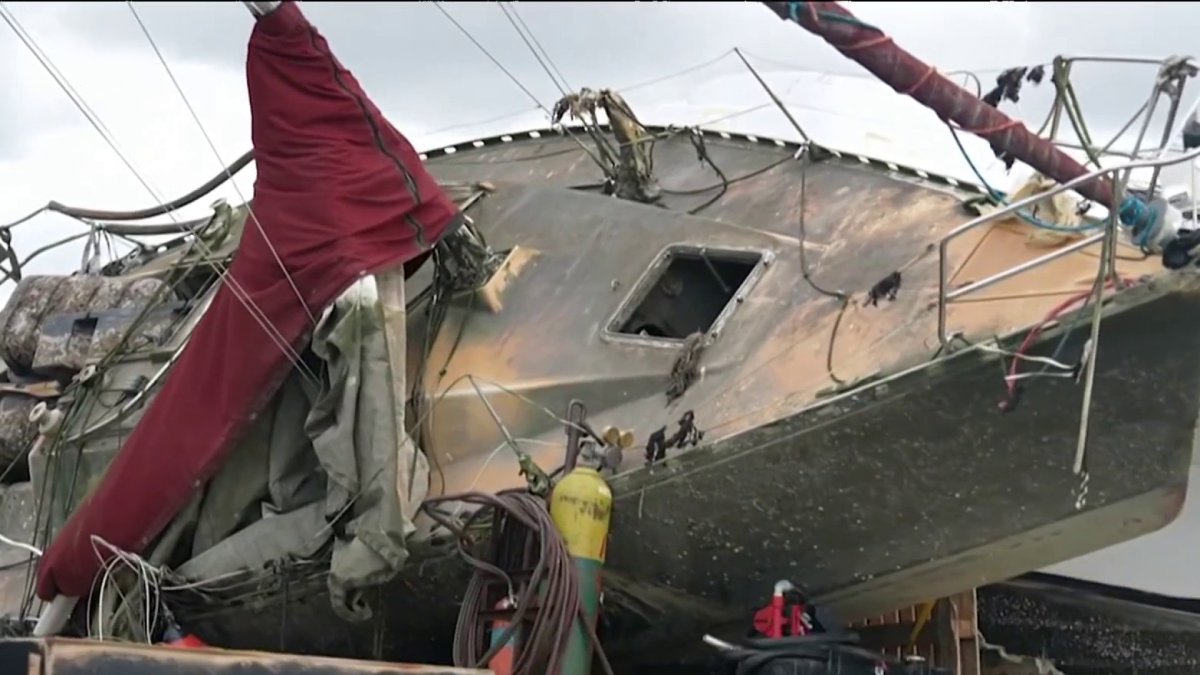 See the sunken ships and other just pulled from NYC waterways – NBC New York