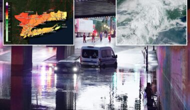 NYC under flood watch as city could get over 5 inches of rain — with fears of life-threatening flash floods